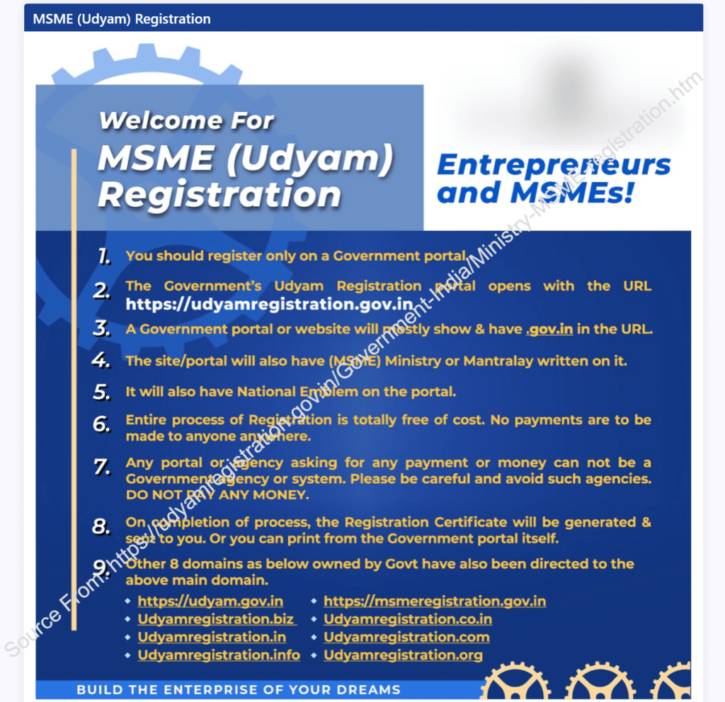 MSME Registration